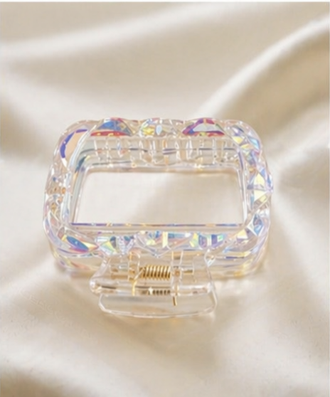 Ariana Luxe Crystal-Cut Claw Clip