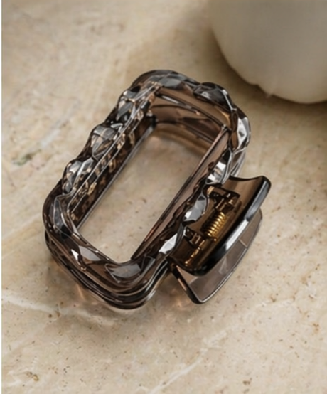 Ariana Luxe Crystal-Cut Claw Clip