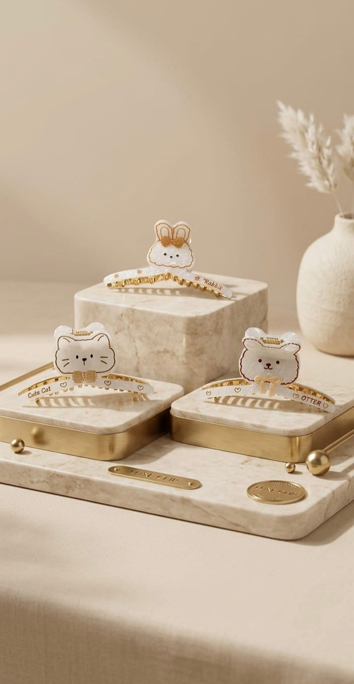 Whimsical Marble Companion Clips