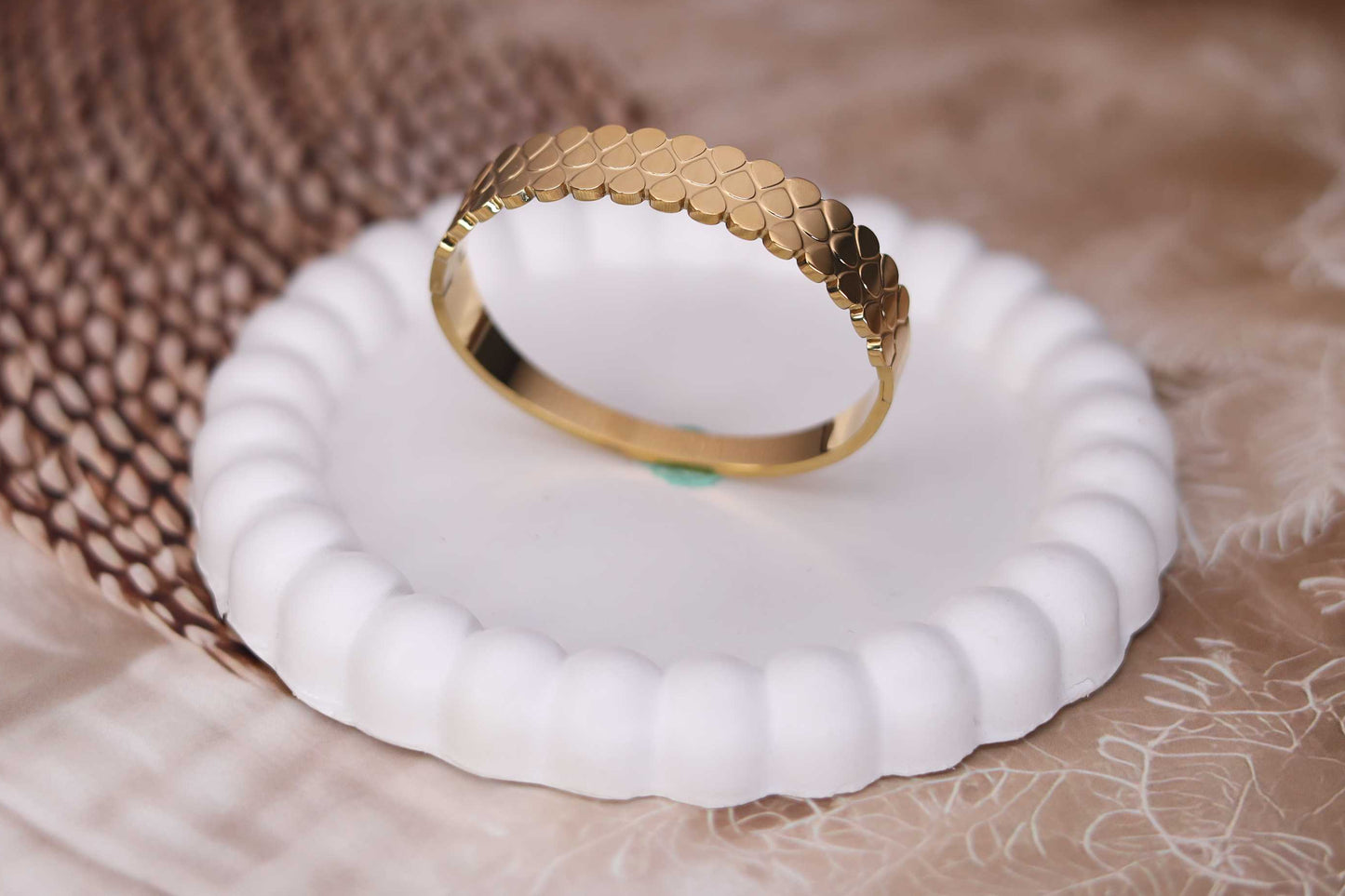 Golden Hearts Bracelet