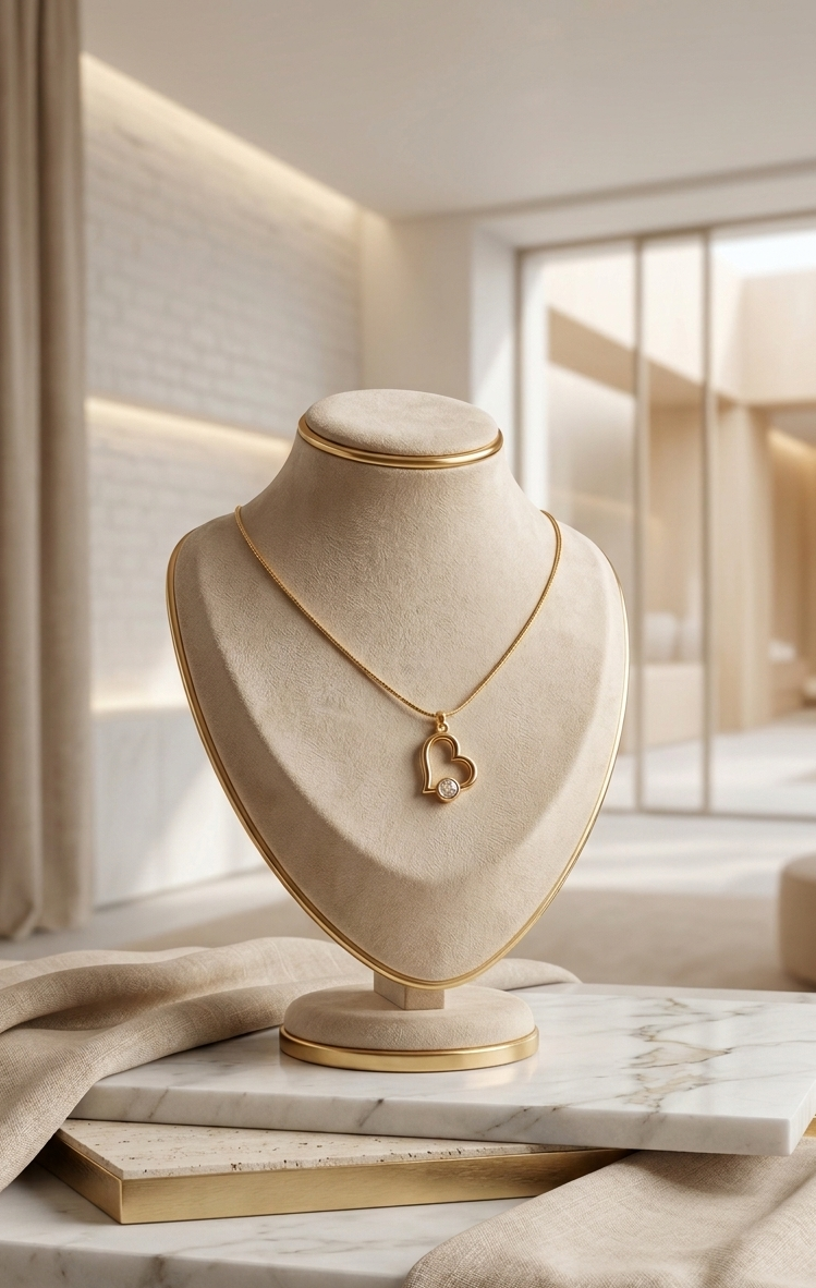 Heart Shaped Pendent Chain