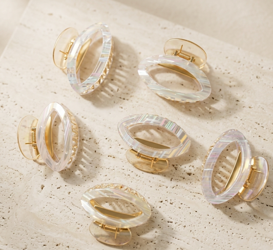 Iridescent Halo Clip
