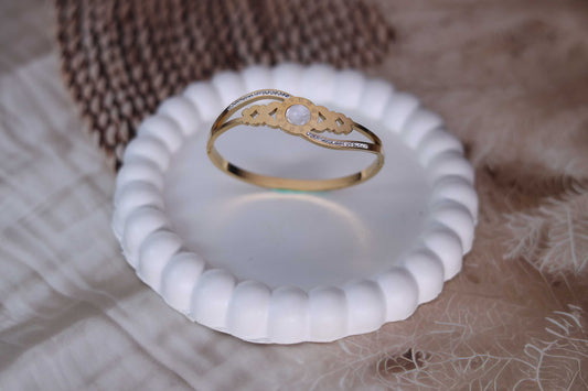 Clock Butterfly Bracelet
