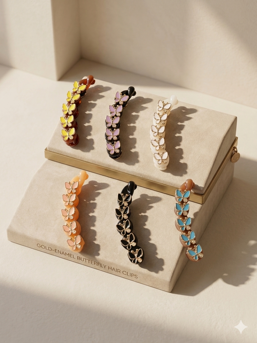 Mariposa Butterfly Banana Clip