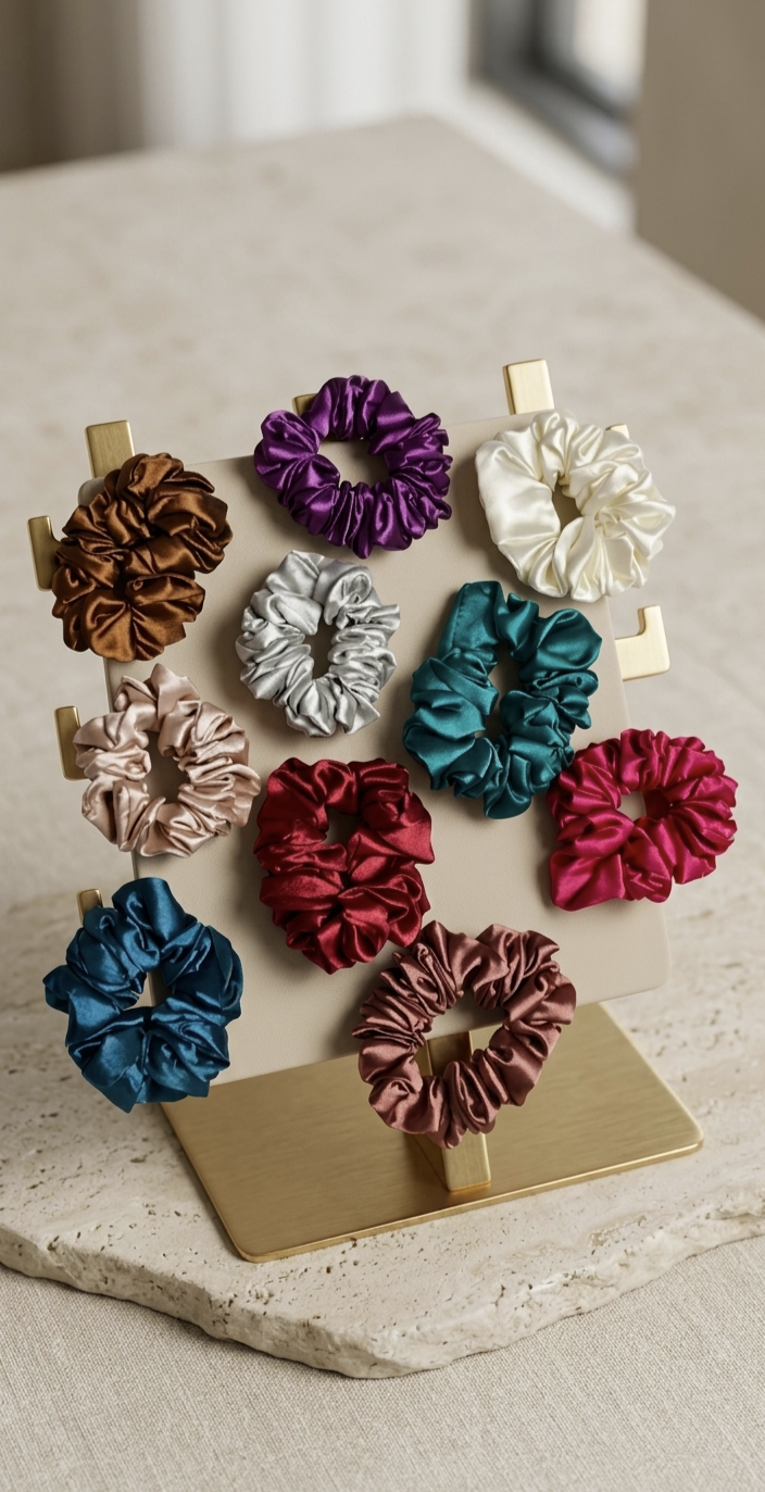 Satin Scrunchies