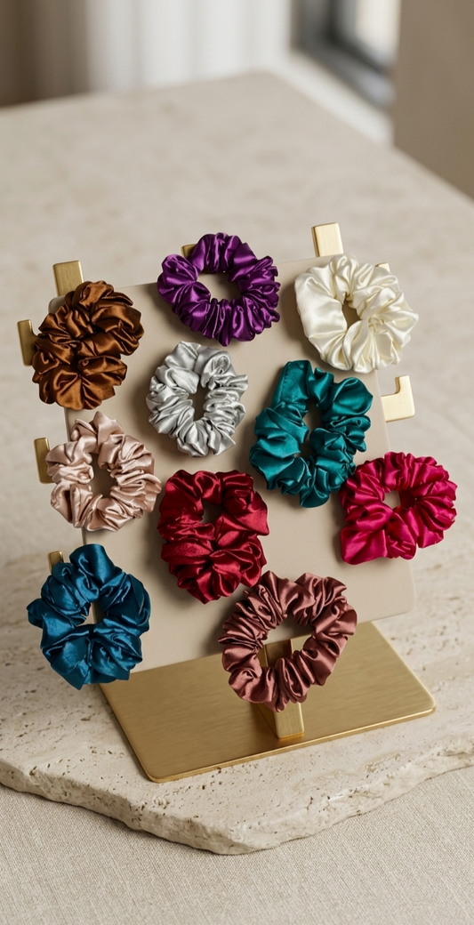 Satin Scrunchies