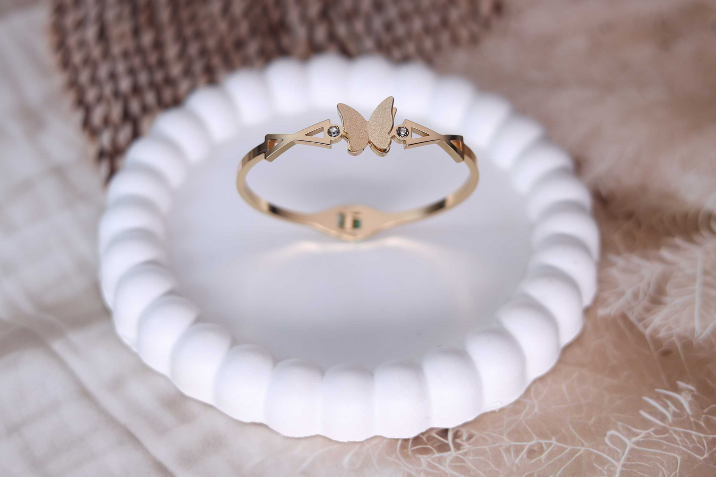 Golden Butterfly Bracelet
