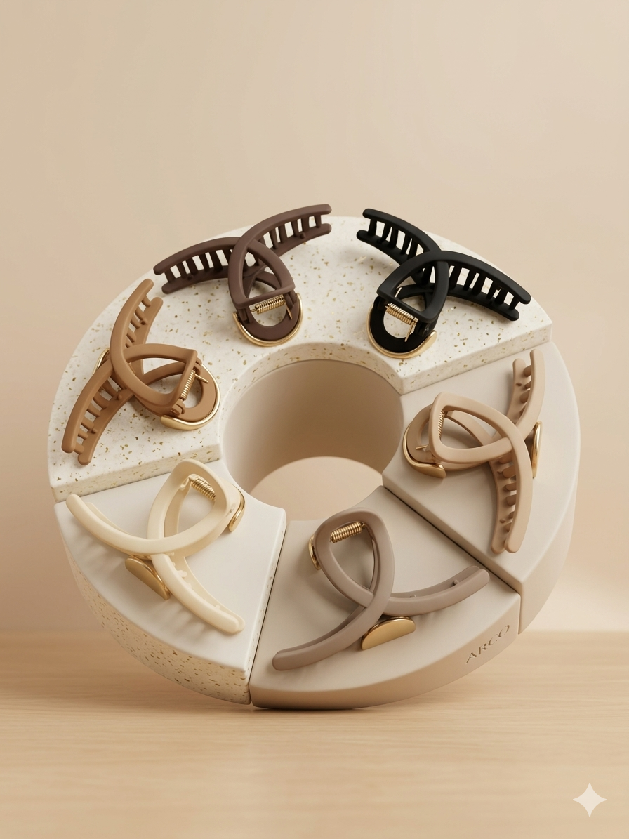 Twist Matte Claw Clip