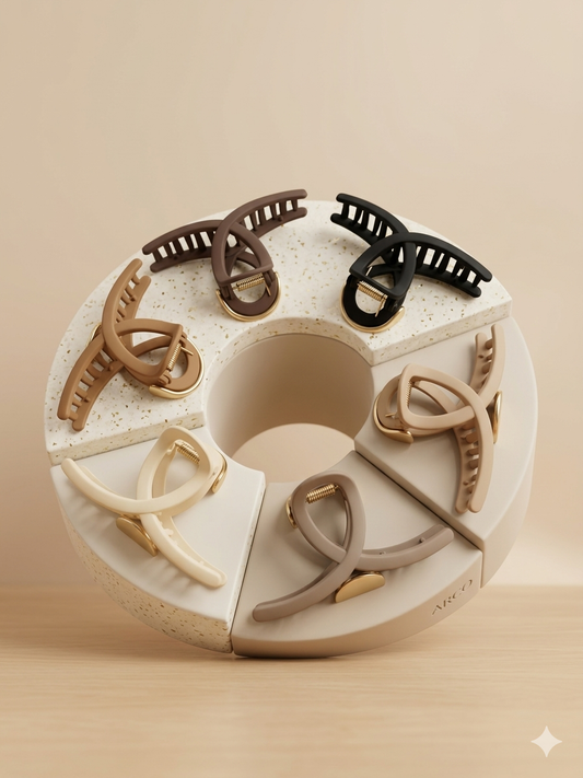 Twist Matte Claw Clip