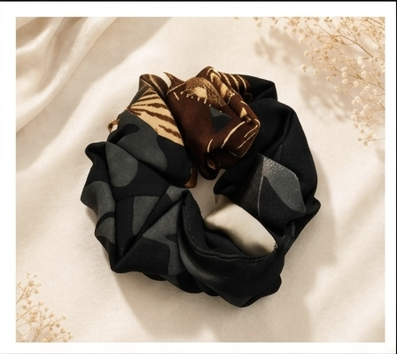 Geometric Scrunchies