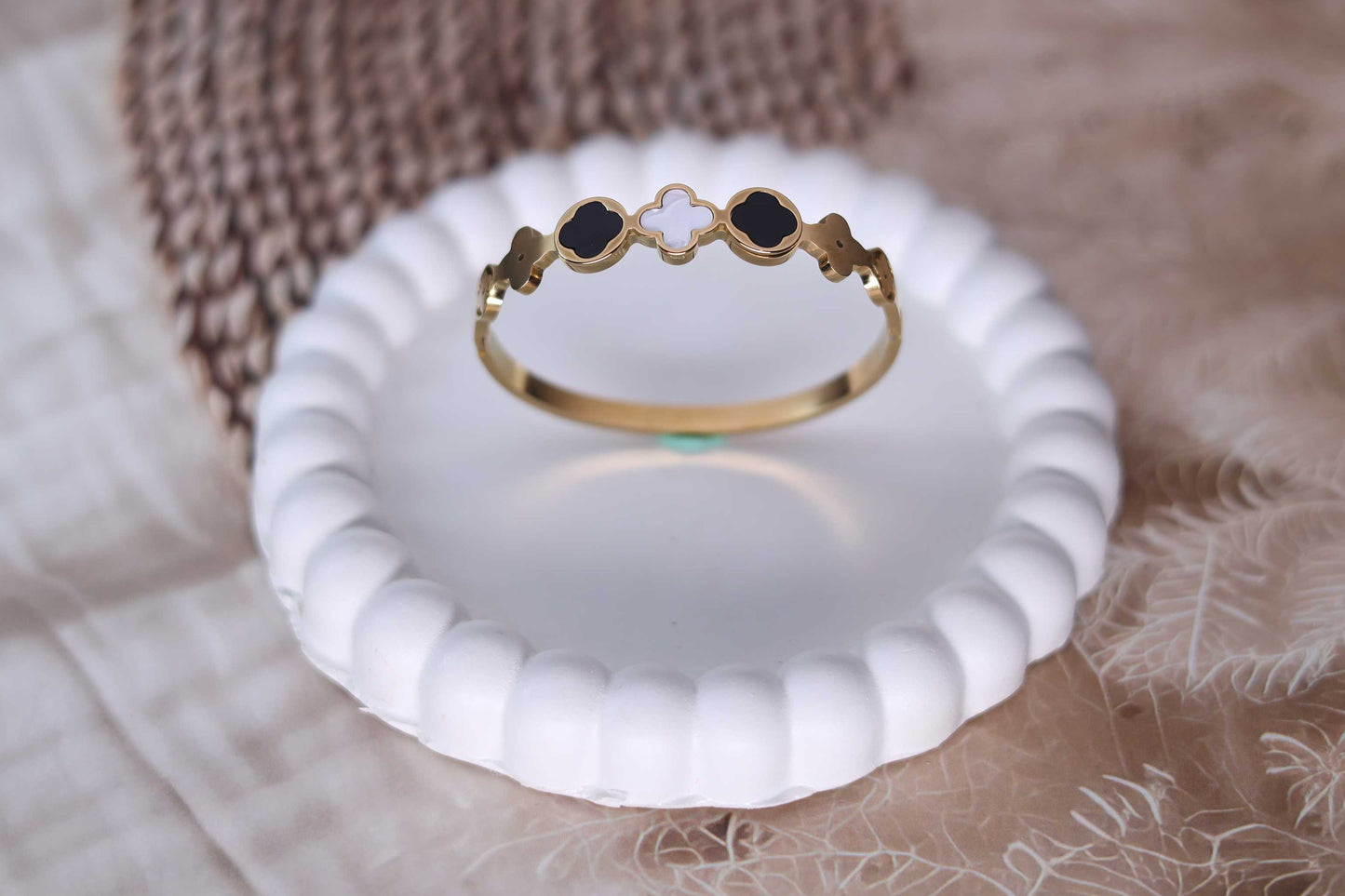 Golden Petal Luxe Bracelet