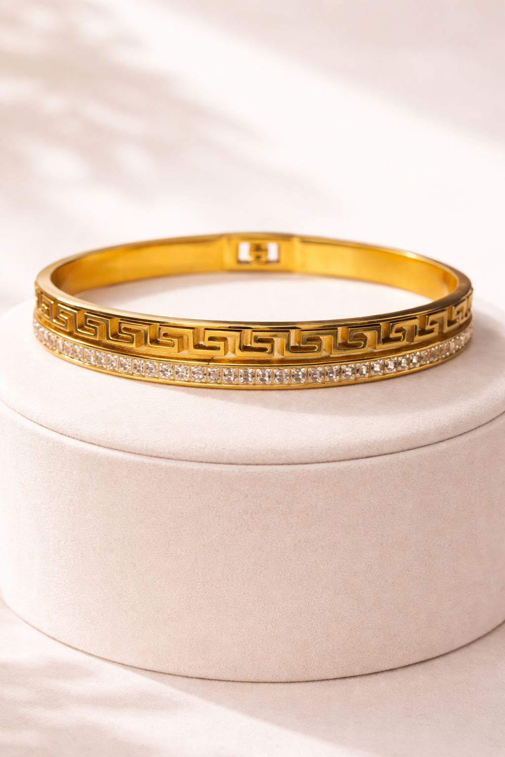 Regal Greek Luxe Crystal Bracelet