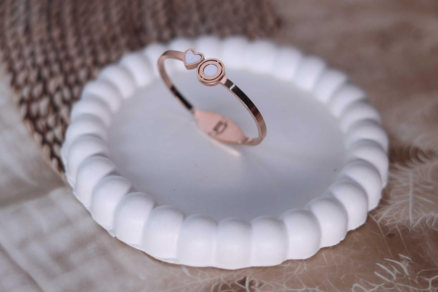 Heart and Round Bracelet