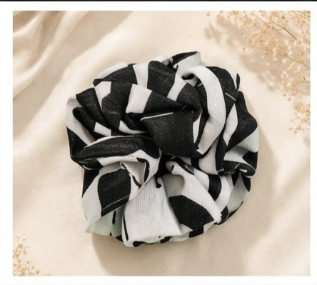 Geometric Scrunchies