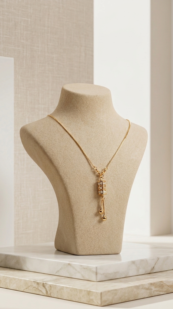 American Diamond Pendent Chain