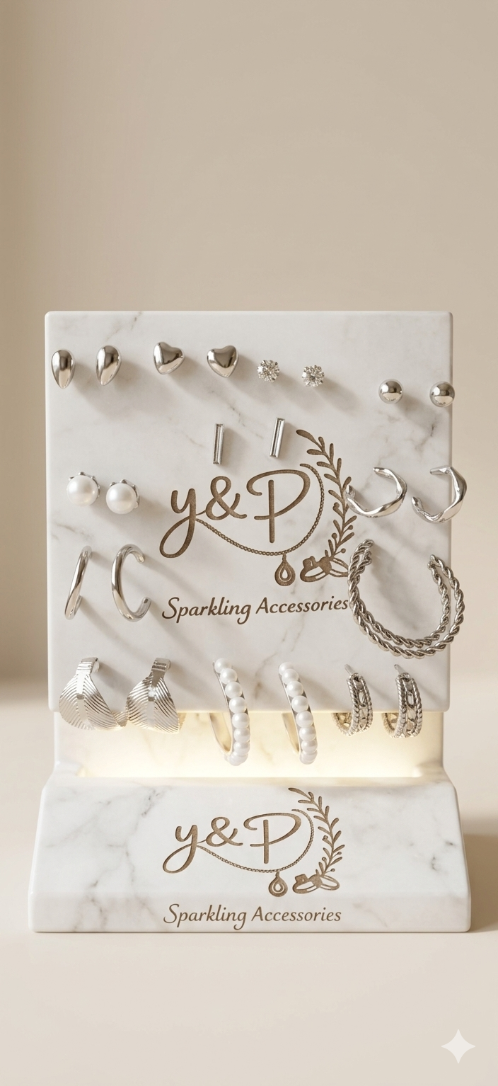 Essential Silver Curation Earring Set
