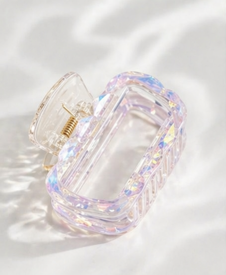 Ariana Luxe Crystal-Cut Claw Clip