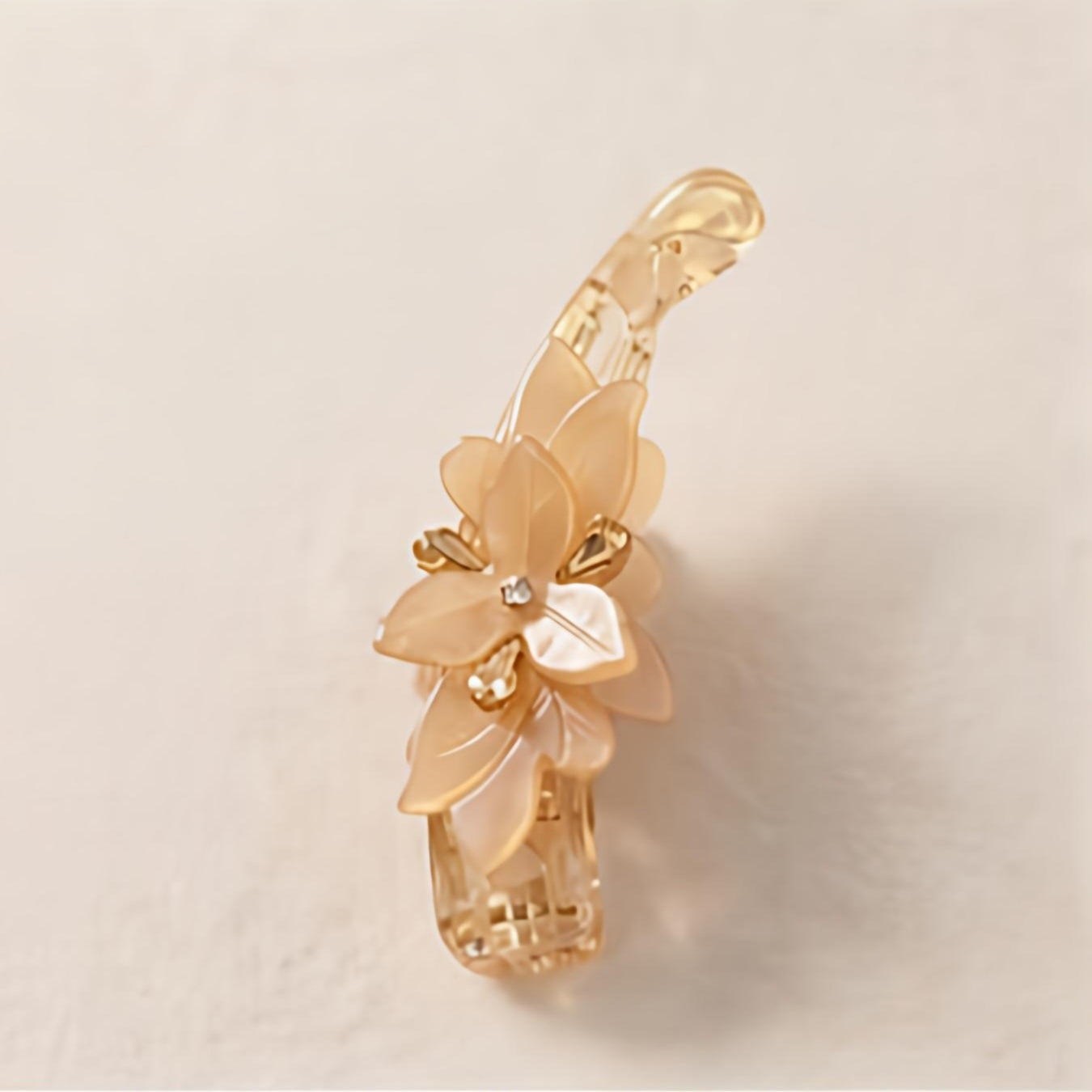 Floral Petal Banana Clip