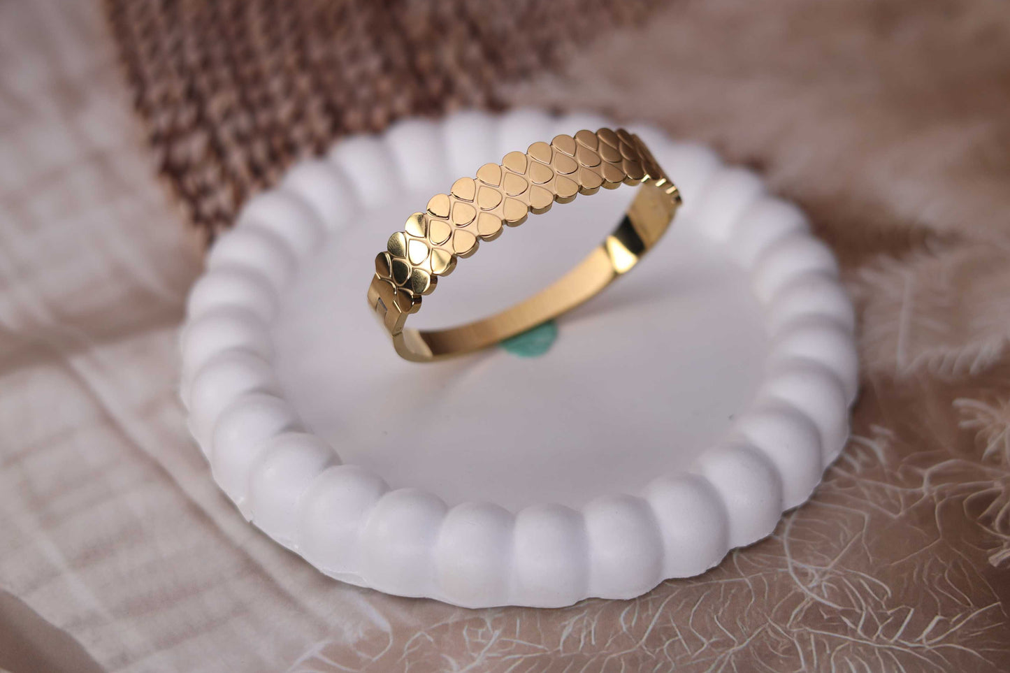 Golden Hearts Bracelet
