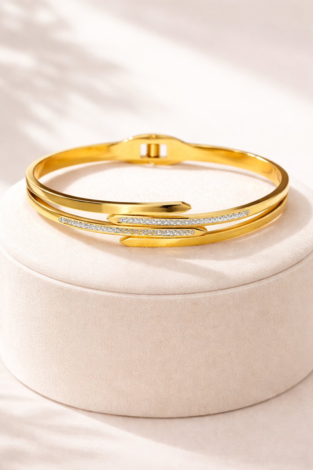 Luxe Dual Shine Crystal Bracelet