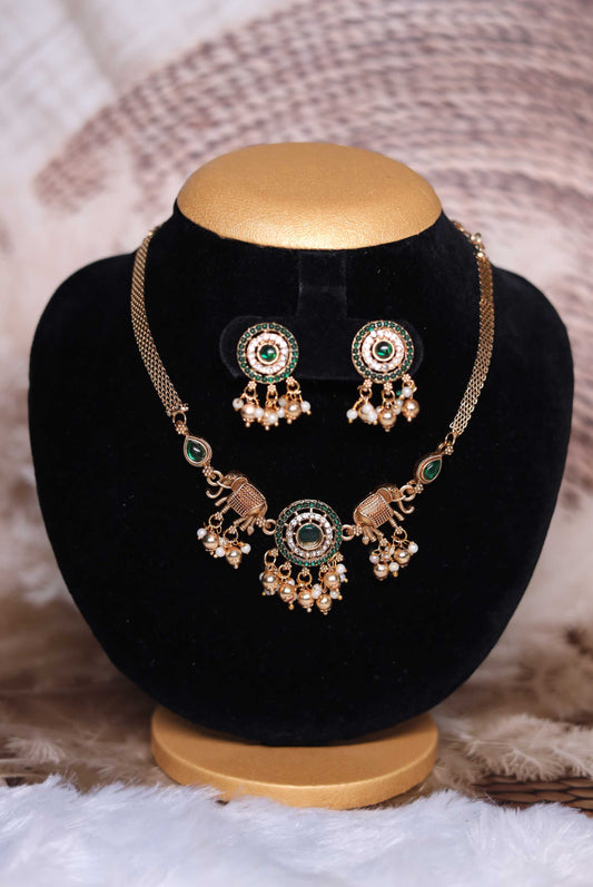 Airavata Royal Elephant Choker Set